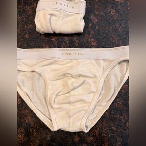 Charlies Beige Men's Briefs Cashmere Never worn